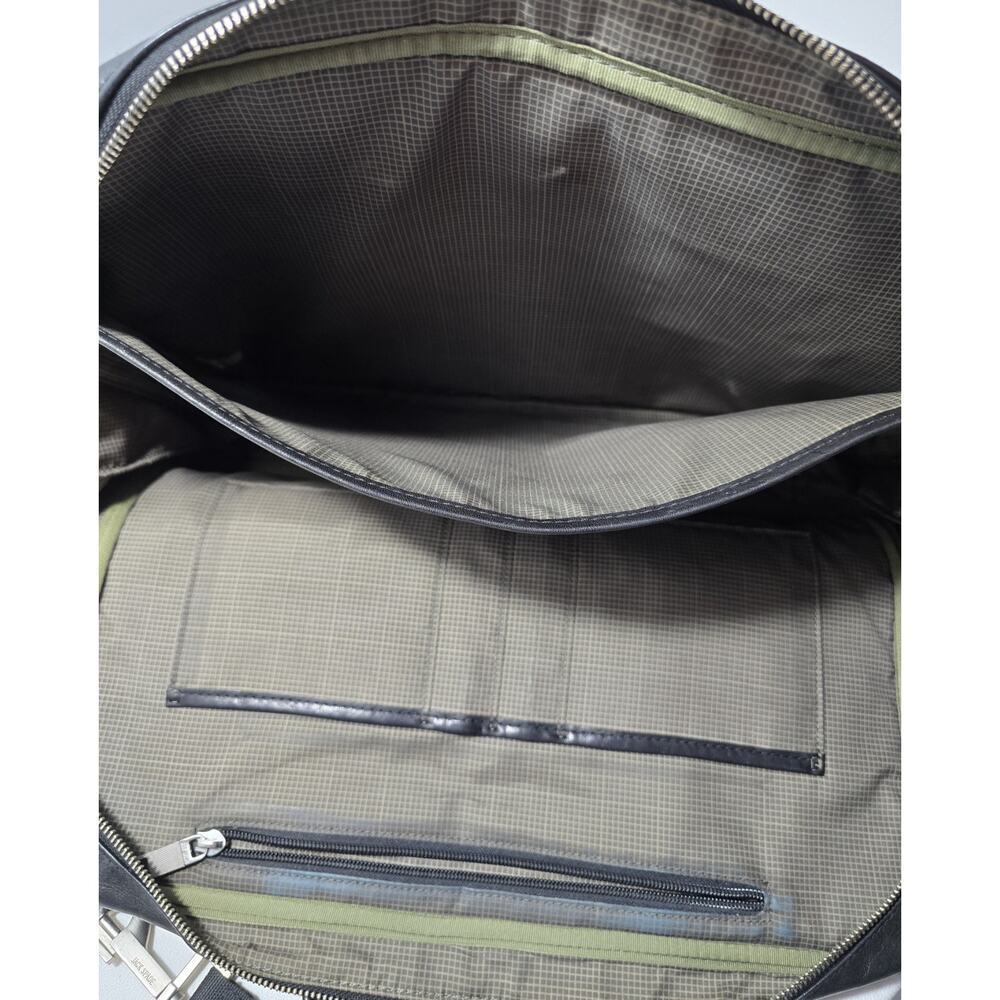 JACK SPADE FILE Laptop Bag Black Fulton Leather Briefcase MSRP $468 - Picture 14 of 16